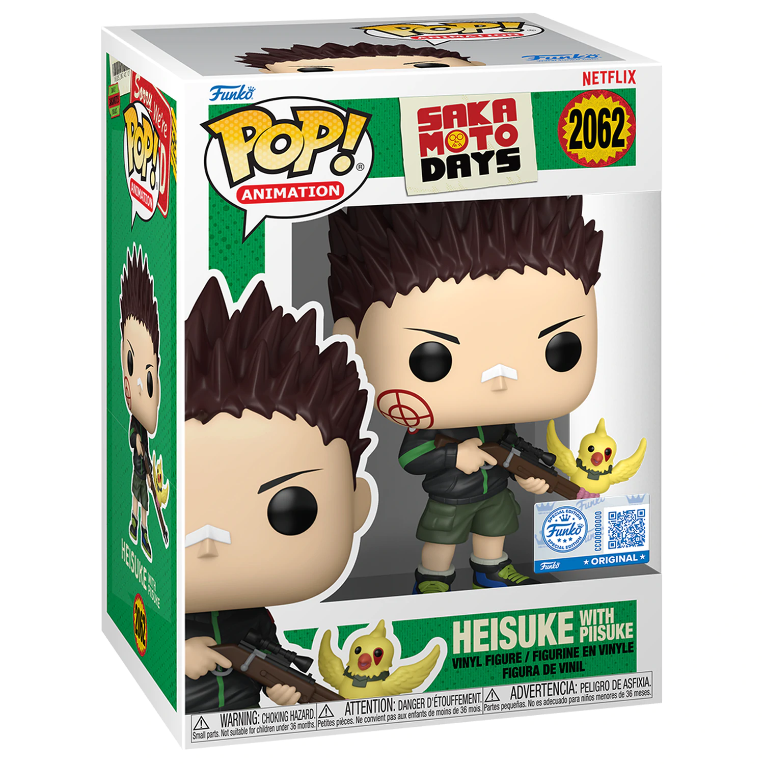 Sakamoto Days Funko POP! Animation figurină de vinil Heisuke & Piisuke Exclusive Edition 9 cm poza produsului