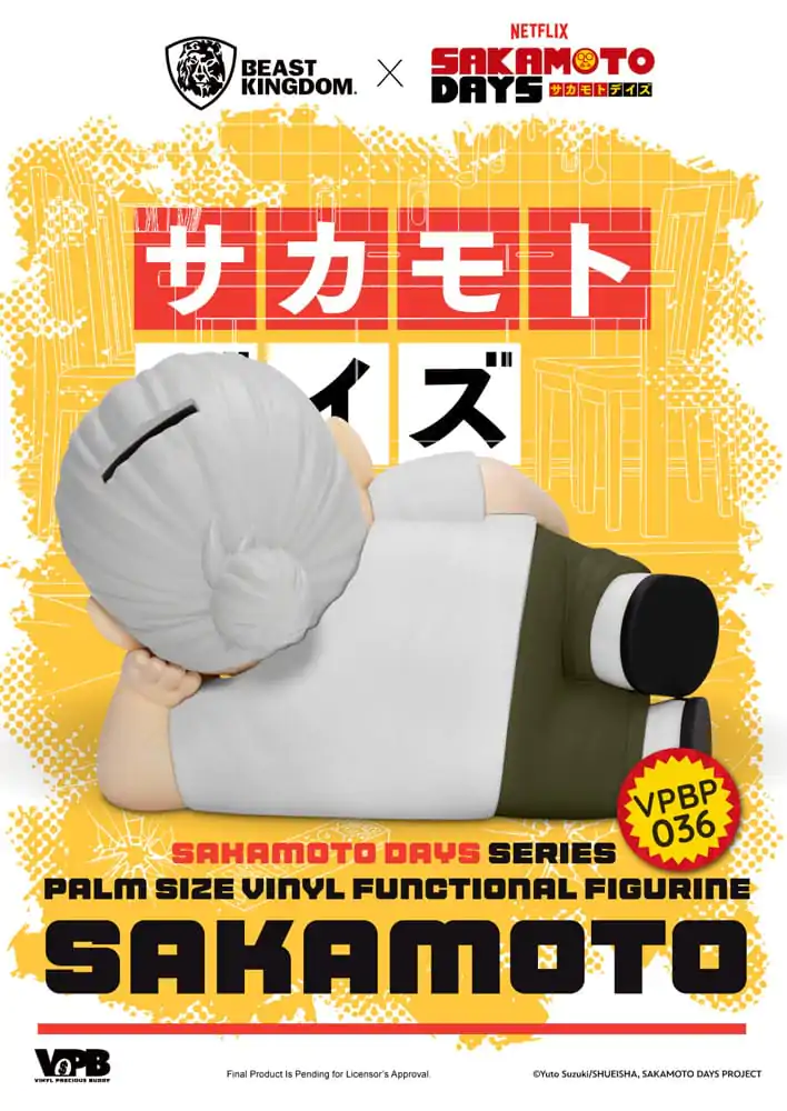 Sakamoto Days Pusculita din vinil Taro Sakamoto 14 cm poza produsului