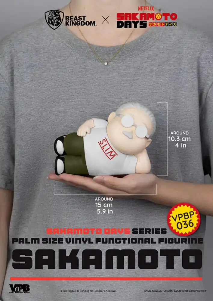 Sakamoto Days Pusculita din vinil Taro Sakamoto 14 cm poza produsului