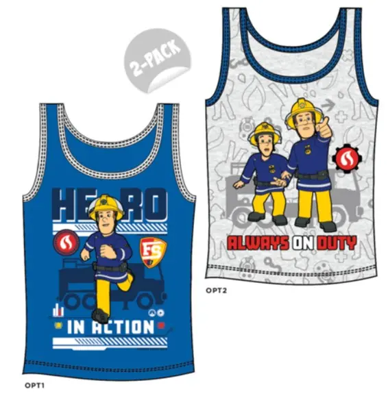 Fireman Sam Kids' Vest 2 bucati poza produsului