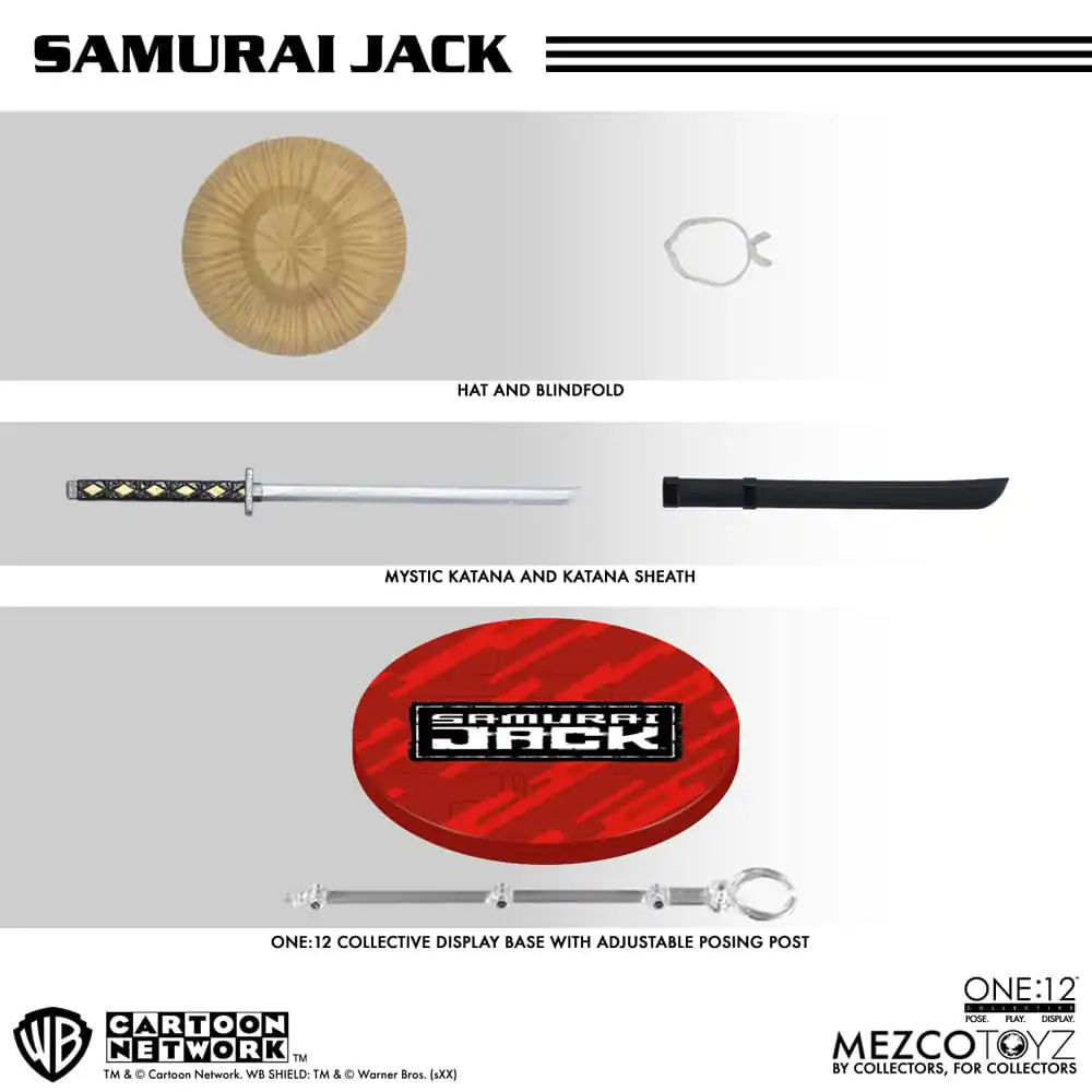 Figurină de Acțiune Samurai Jack 1/12 Samurai Jack 17 cm poza produsului