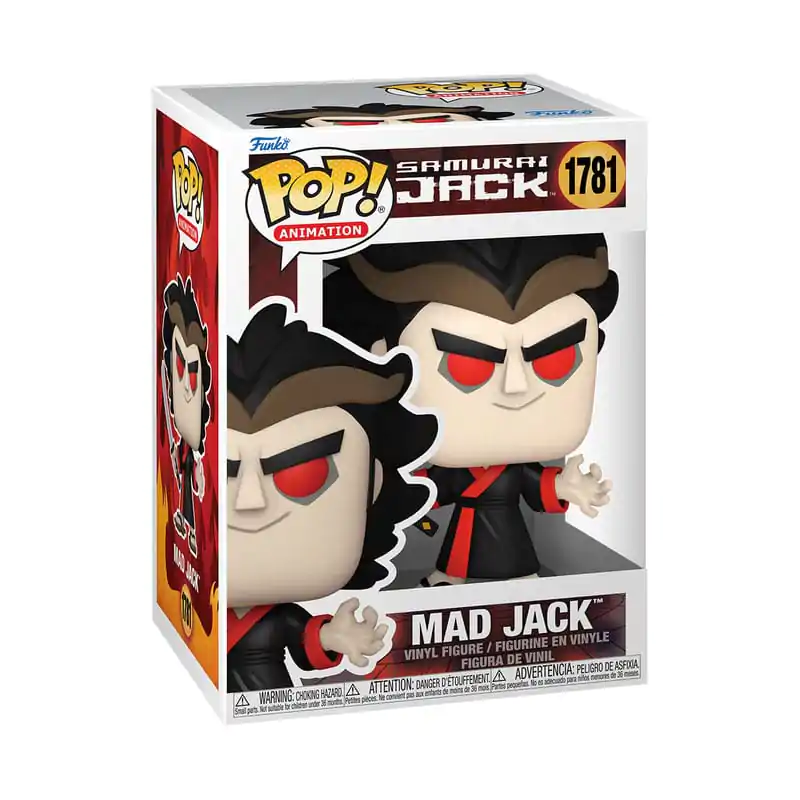 Samurai Jack Pop! Figurina din vinil Animation Mad Jack 9 cm poza produsului