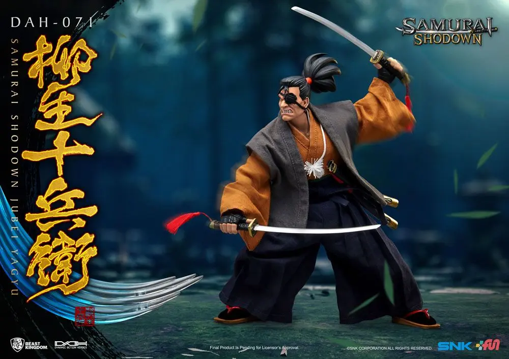 Samurai Shodown Dynamic 8ction Heroes figurina de actiune 1/9 Jubei Yagyu 21 cm poza produsului