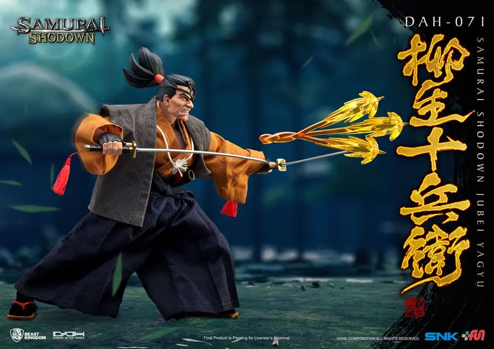 Samurai Shodown Dynamic 8ction Heroes figurina de actiune 1/9 Jubei Yagyu 21 cm poza produsului