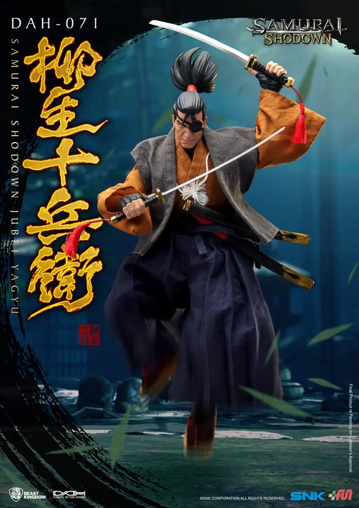 Samurai Shodown Dynamic 8ction Heroes figurina de actiune 1/9 Jubei Yagyu 21 cm poza produsului