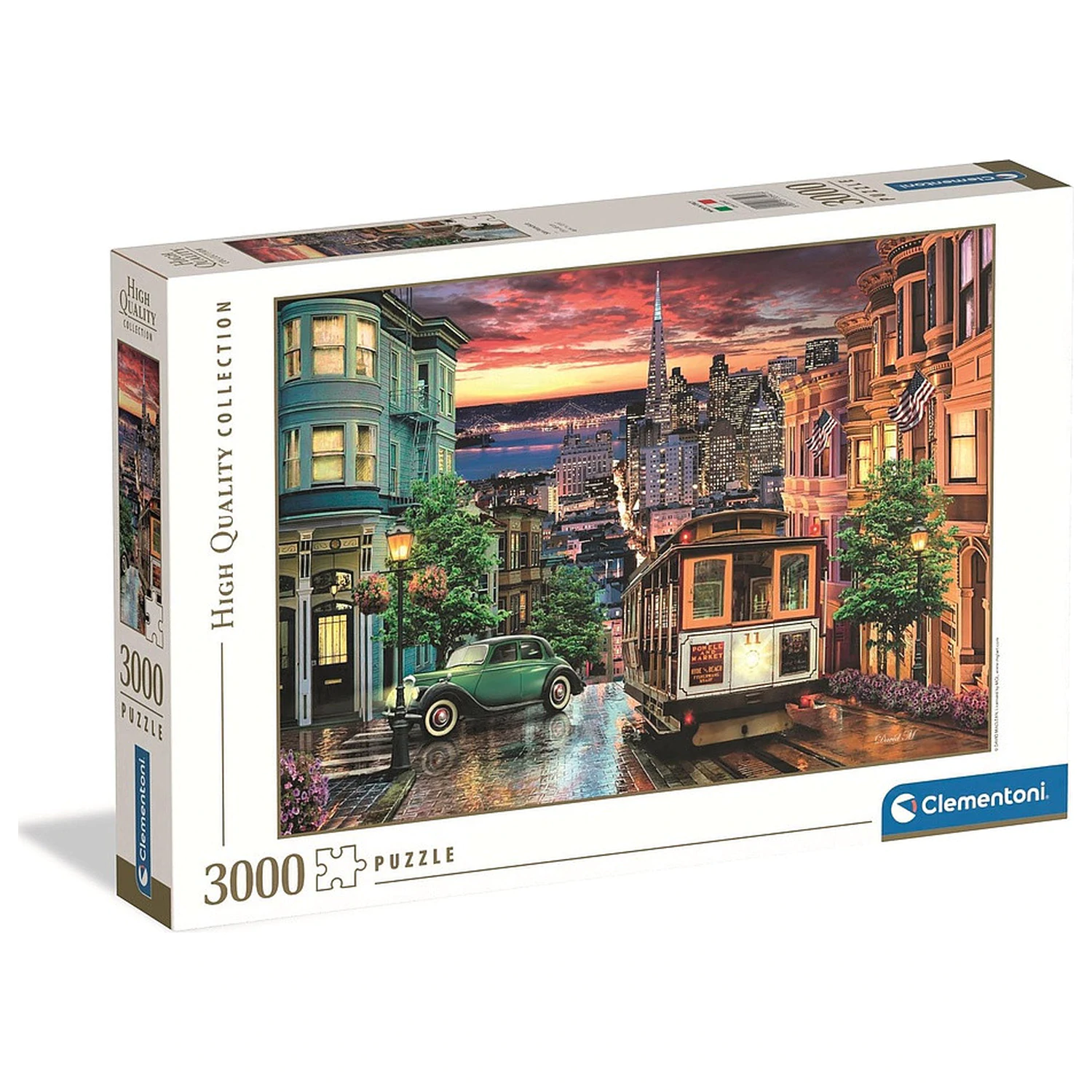 San Francisco Night puzzle de 3000 de piese poza produsului