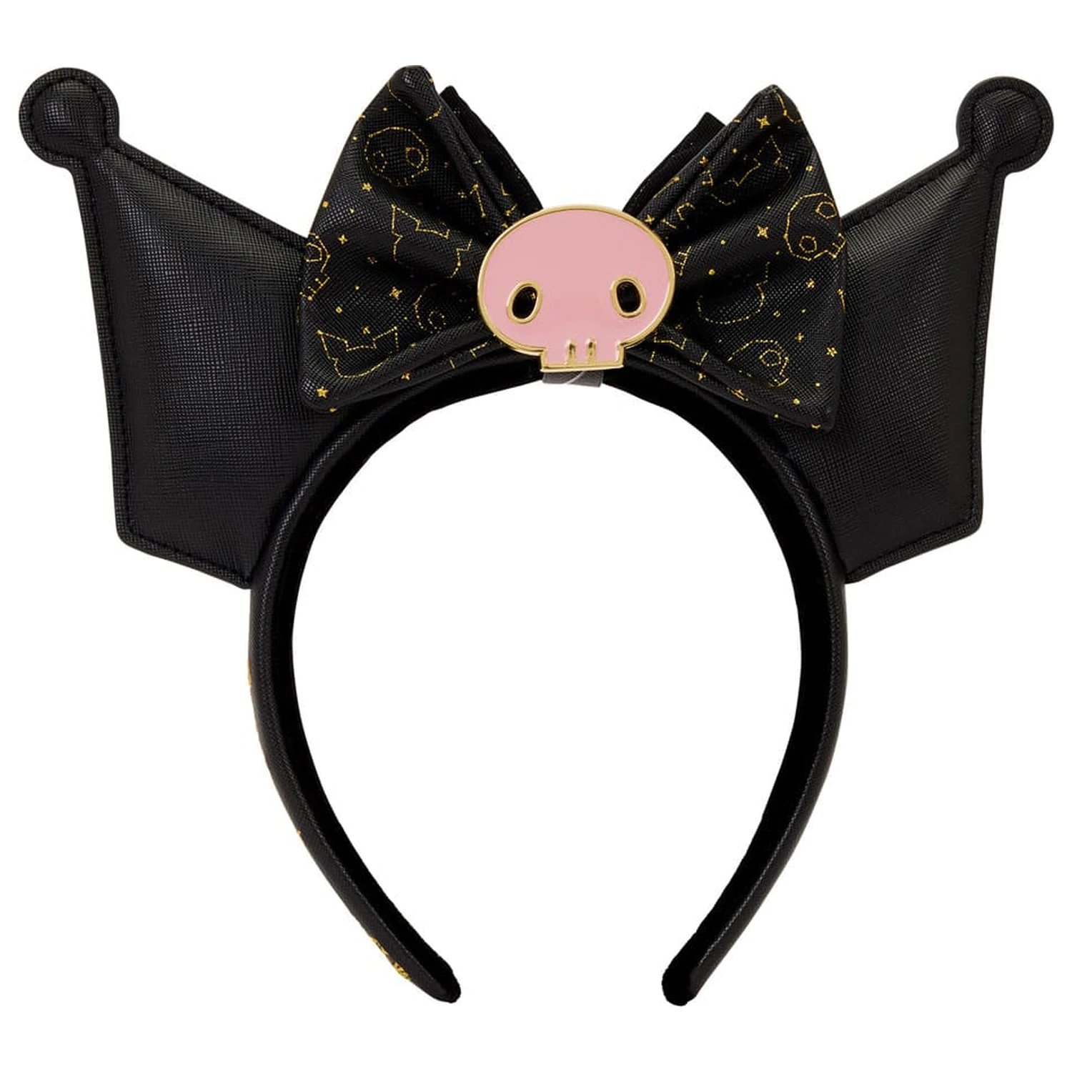 Bentita cu urechi Sanrio by Loungefly 20th Anniversary Kuromi poza produsului