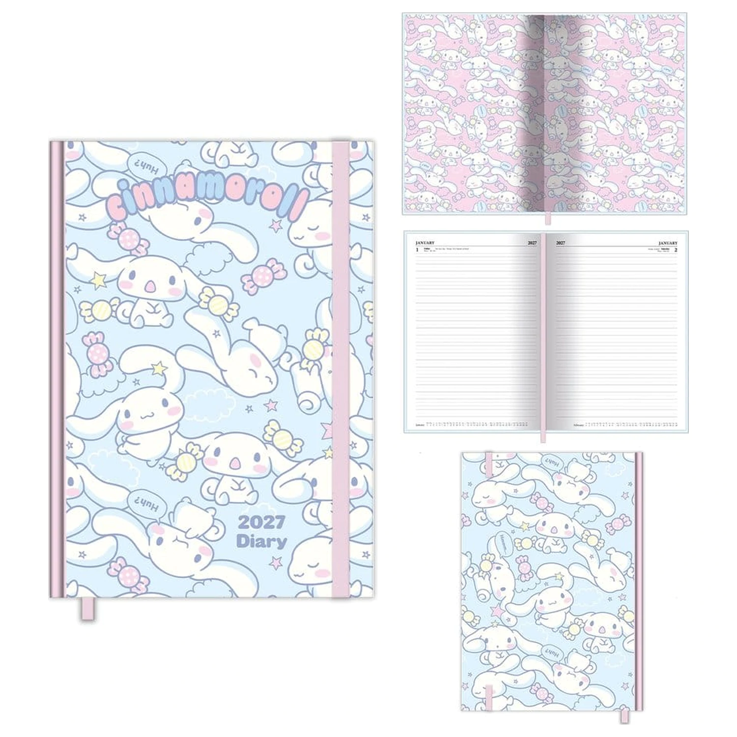 Sanrio Jurnal DTP A5 2027 Cinnamoroll poza produsului