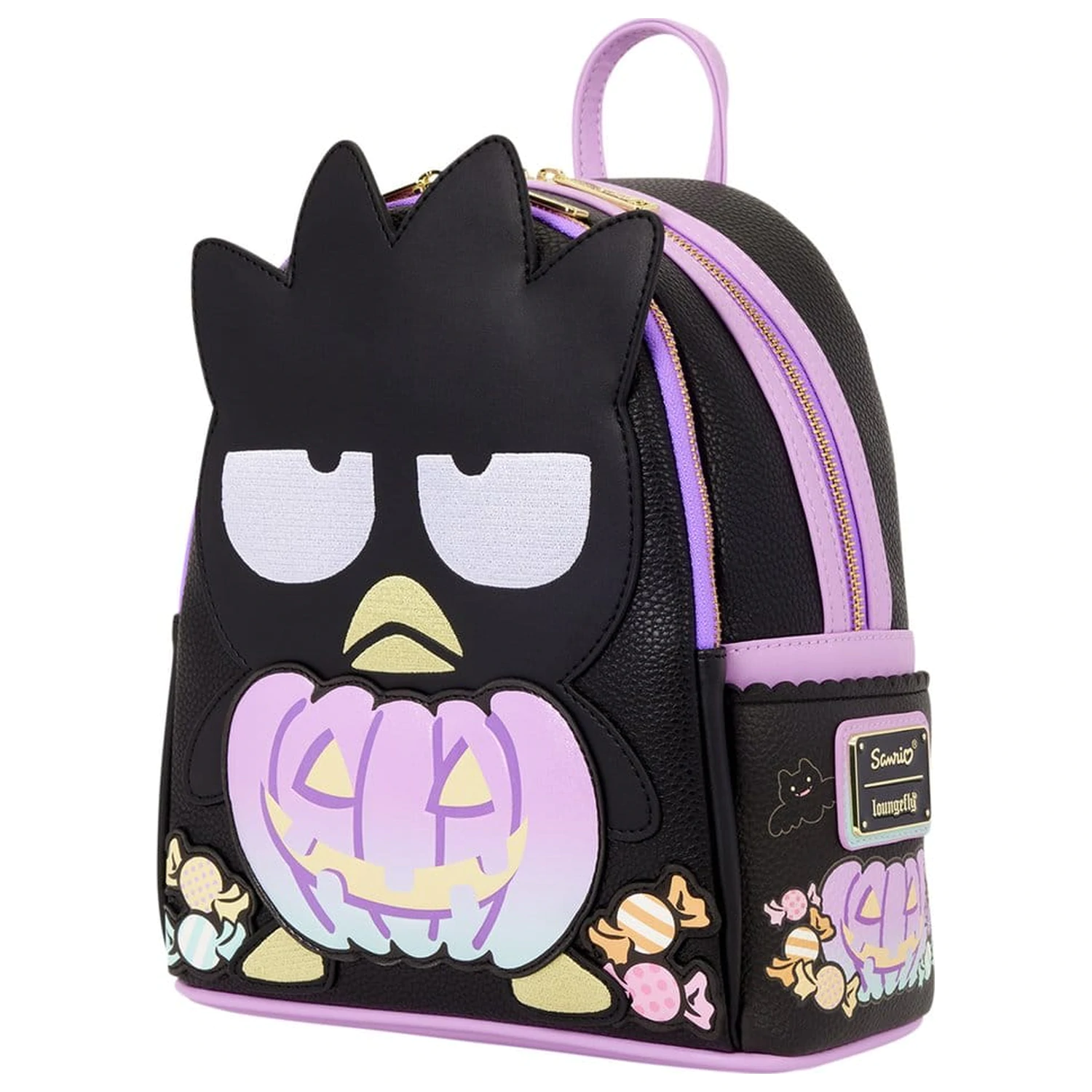 Sanrio by Loungefly Mini Rucsac Badtz-Maru Pumpkin poza produsului
