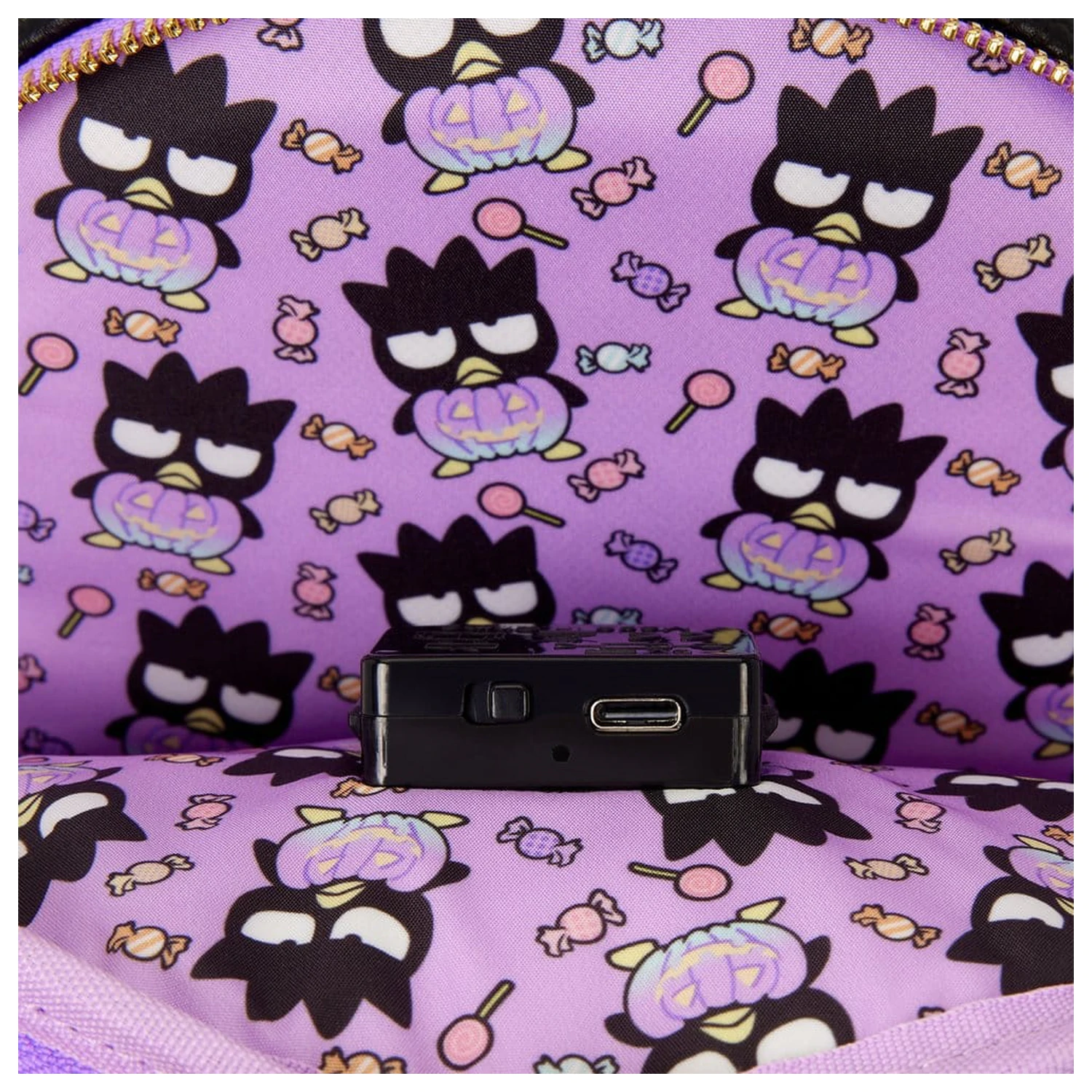 Sanrio by Loungefly Mini Rucsac Badtz-Maru Pumpkin poza produsului