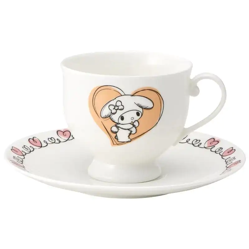 Sanrio Bone China Cană și Set Farfurie My Melody poza produsului