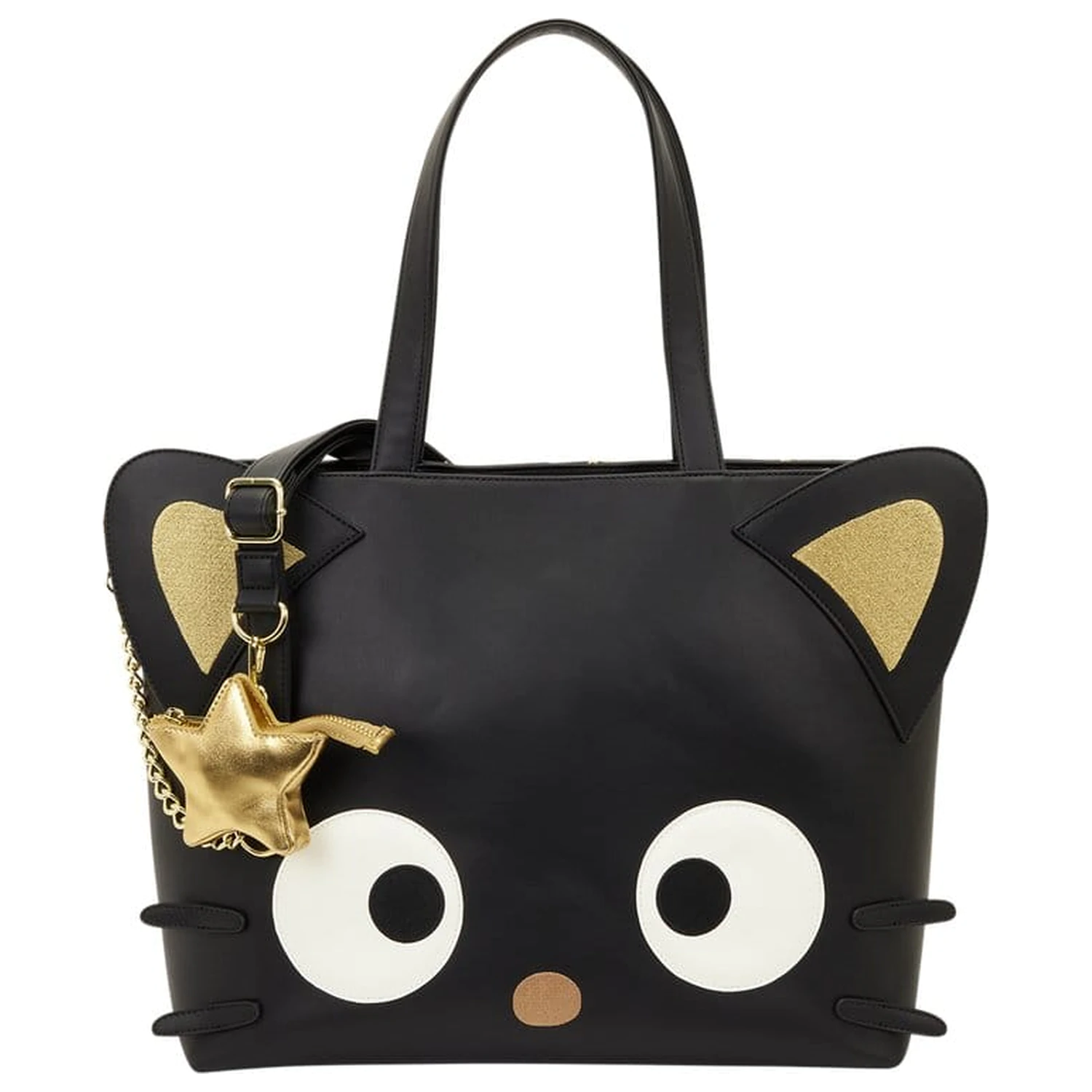 Geanta de umar Sanrio Chococat Stars Tote Crossbody Bag cu Coin Bag poza produsului