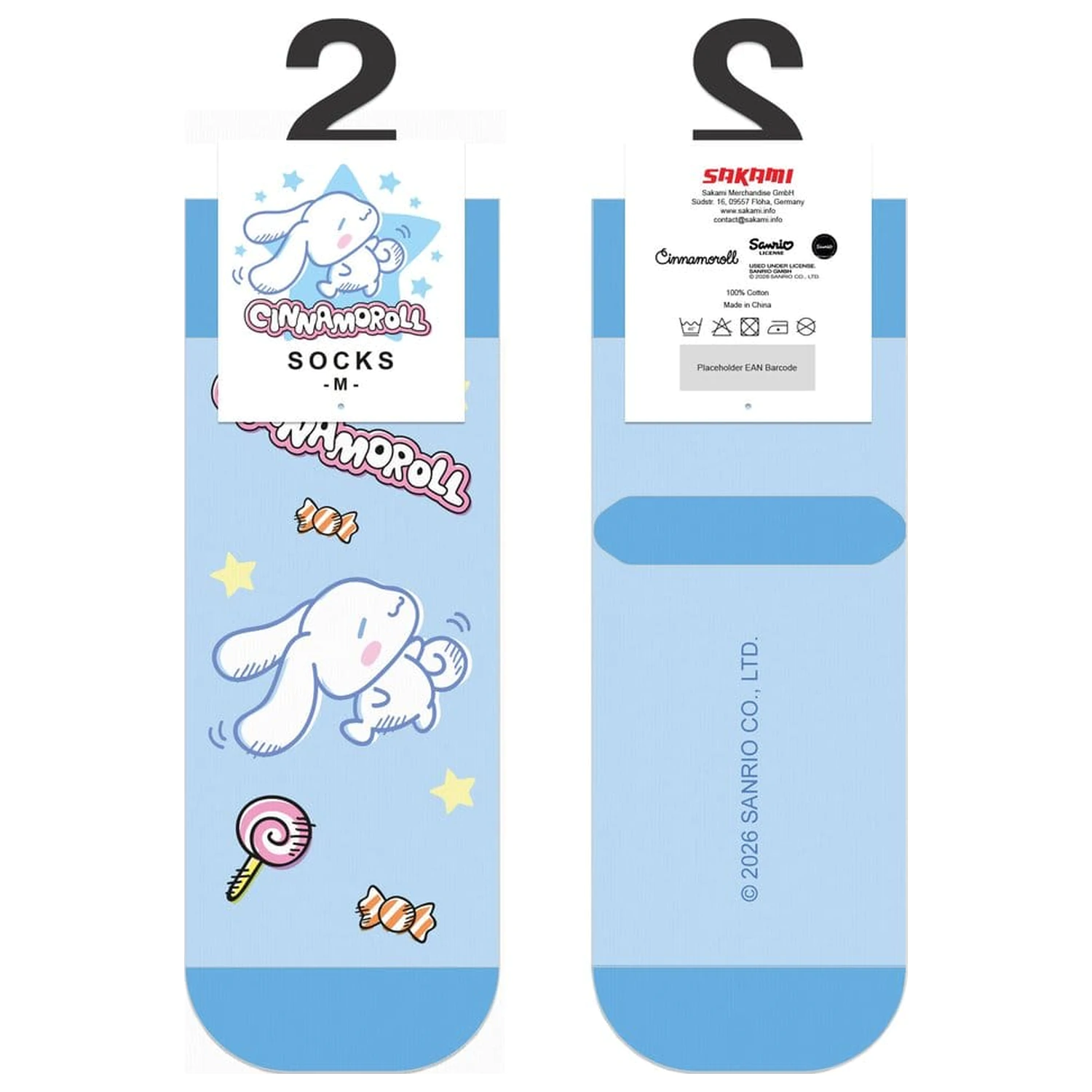 Șosete Sanrio Cinnamoroll Dance Off Scurte 36-40 poza produsului