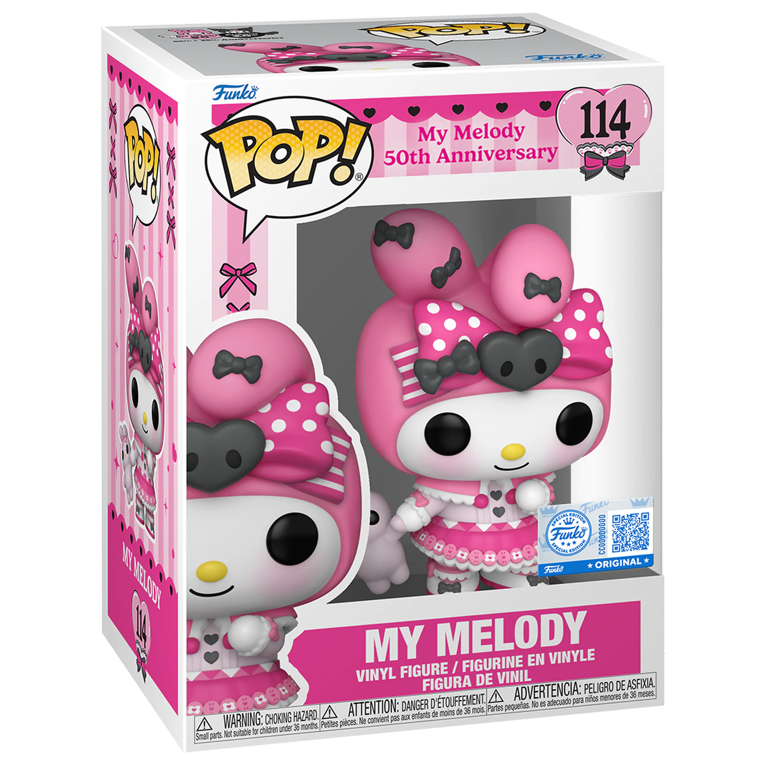 Sanrio Funko POP! Animation Figurina de vinil My Melody- My Melody (SPC) 9 cm poza produsului
