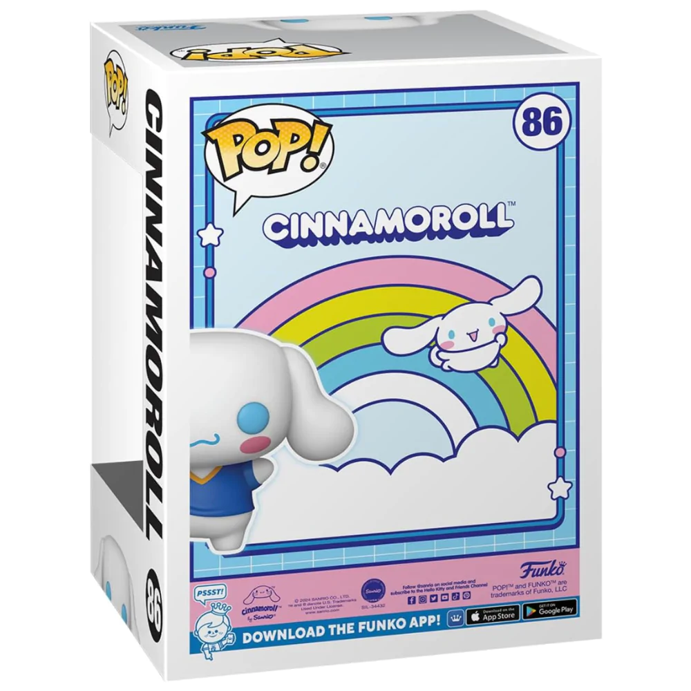 Sanrio Funko POP! Figurina Vinyl Hello Kitty Cinnamoroll(FL) Exclusive 9 cm poza produsului