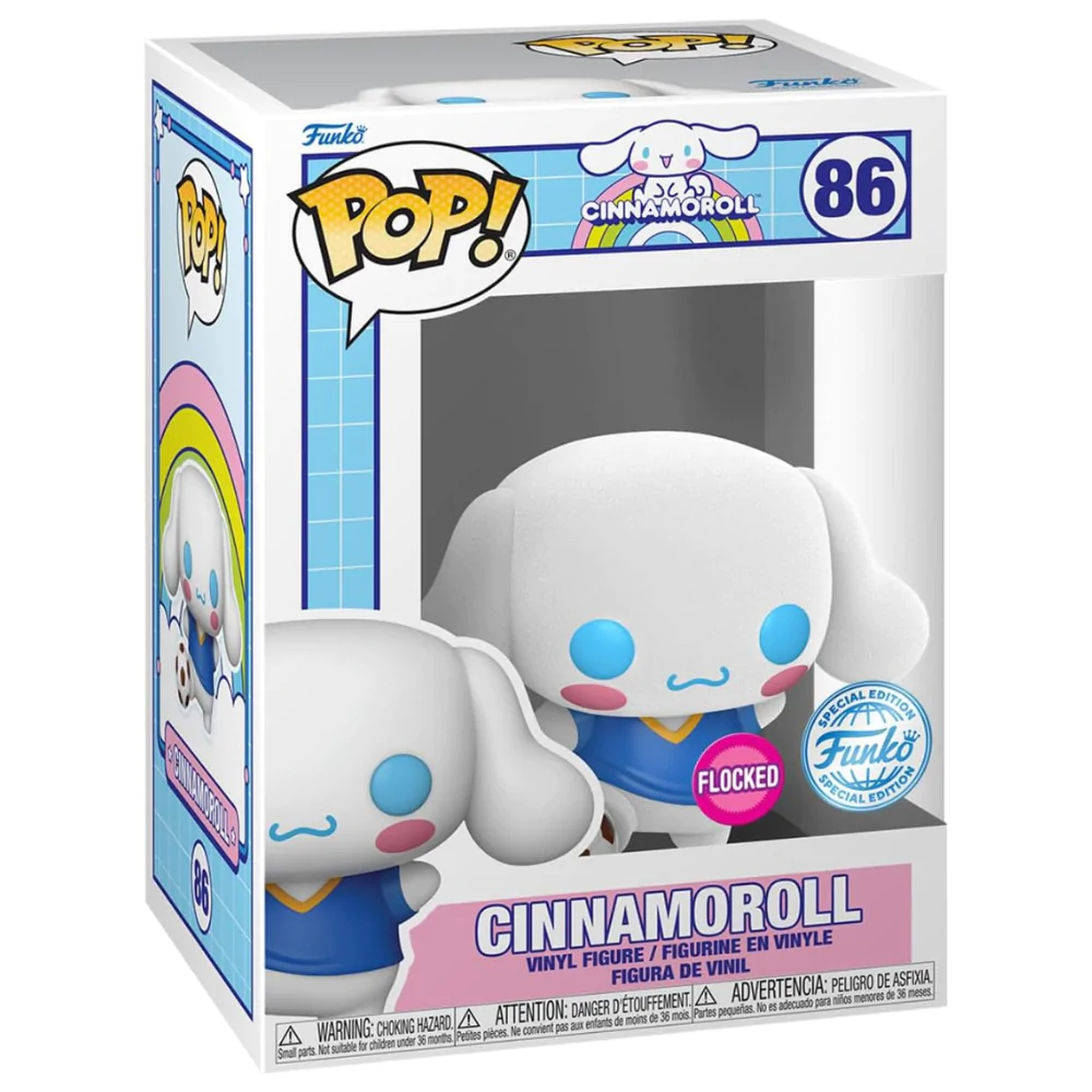 Sanrio Funko POP! Figurina Vinyl Hello Kitty Cinnamoroll(FL) Exclusive 9 cm poza produsului