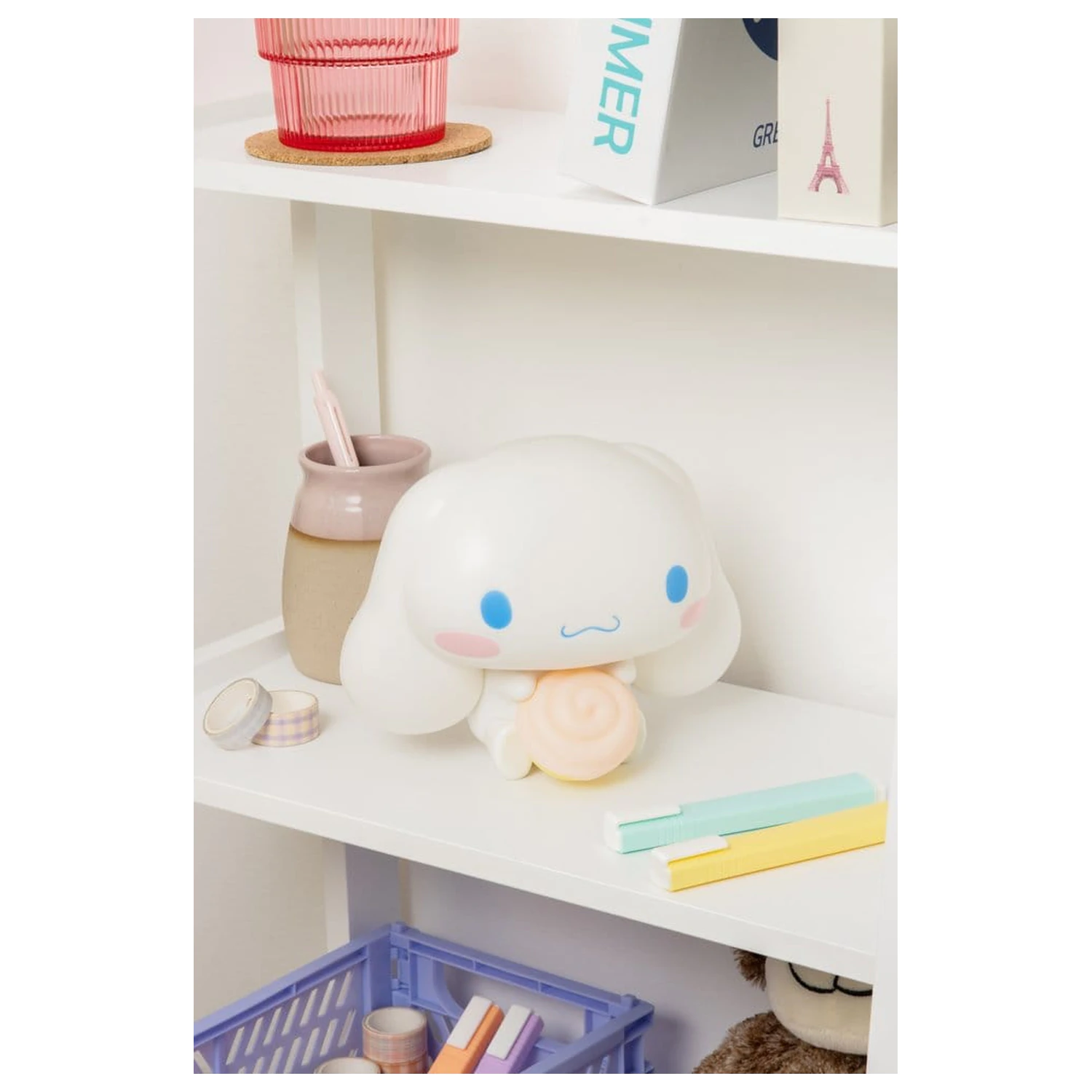 Sanrio GloBuddies Light Cinnamoroll 14 cm poza produsului