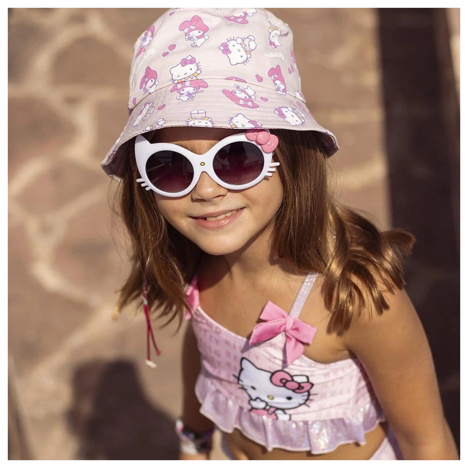 Sanrio Bucket Hat Hello Kitty 52 cm poza produsului