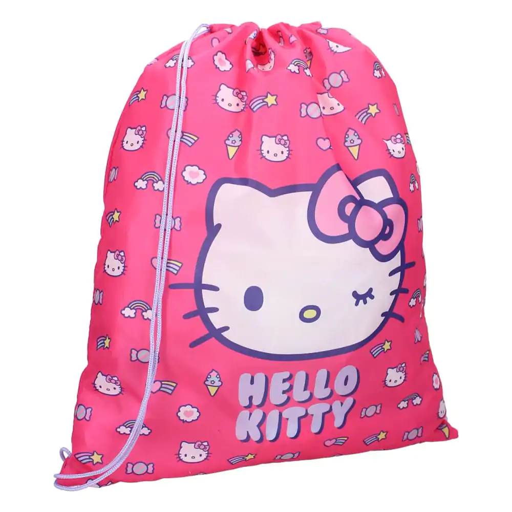 Sanrio geantă sport Hello Kitty Follow The Rainbow poza produsului