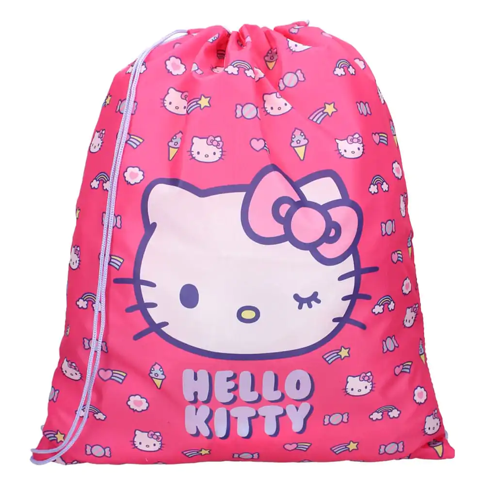 Sanrio geantă sport Hello Kitty Follow The Rainbow poza produsului