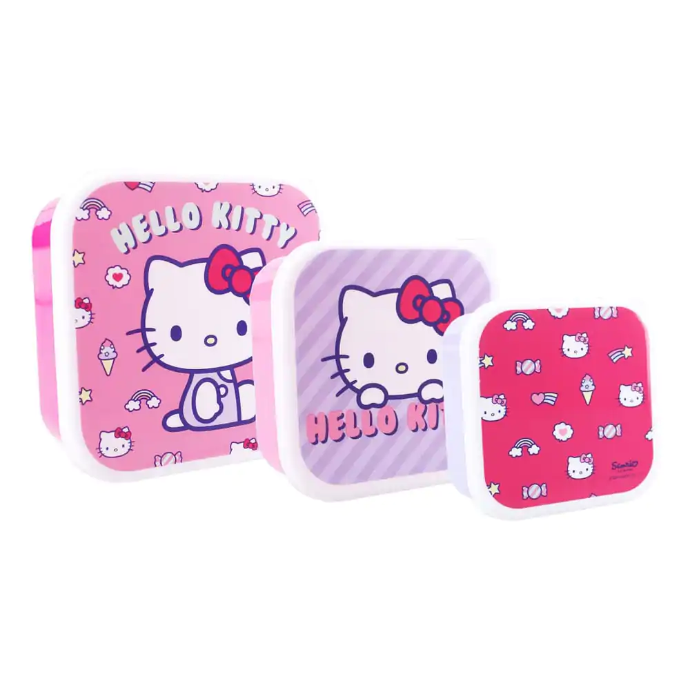 Set Cutie Gustări Sanrio Hello Kitty Fresh Bites poza produsului