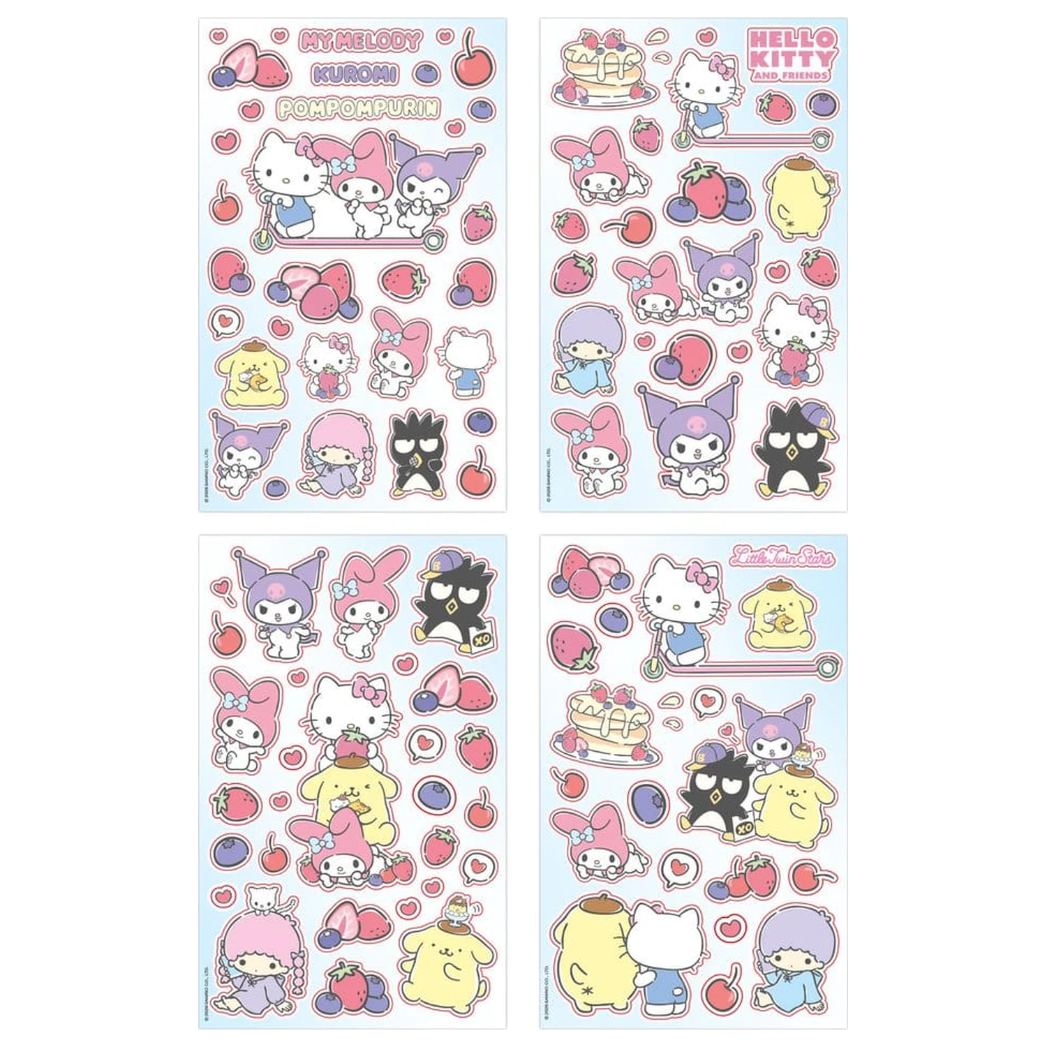 Sanrio Sticker Pack Hello Kitty & Friends 02 Everyday poza produsului