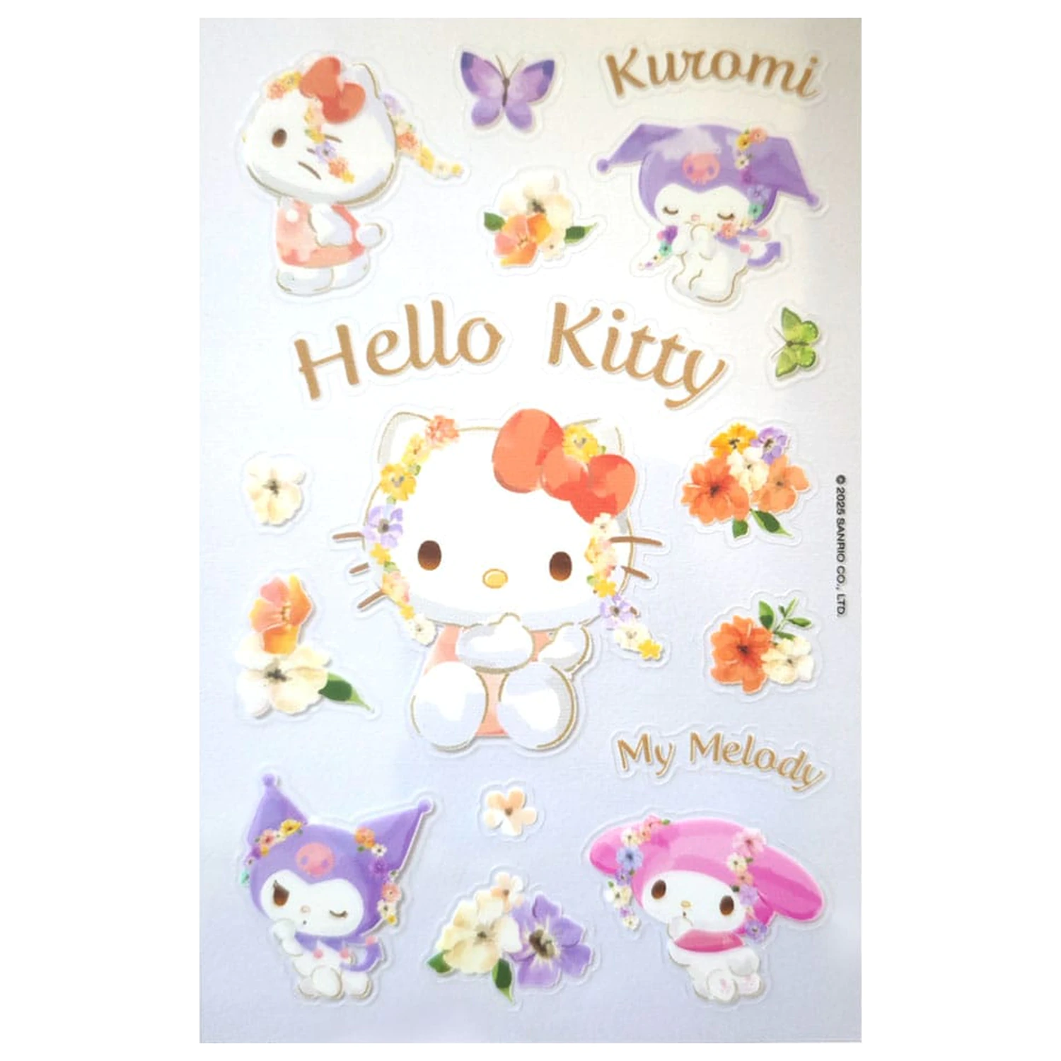 Sanrio Pachet de stickere Hello Kitty & Friends Pastel Vivid poza produsului