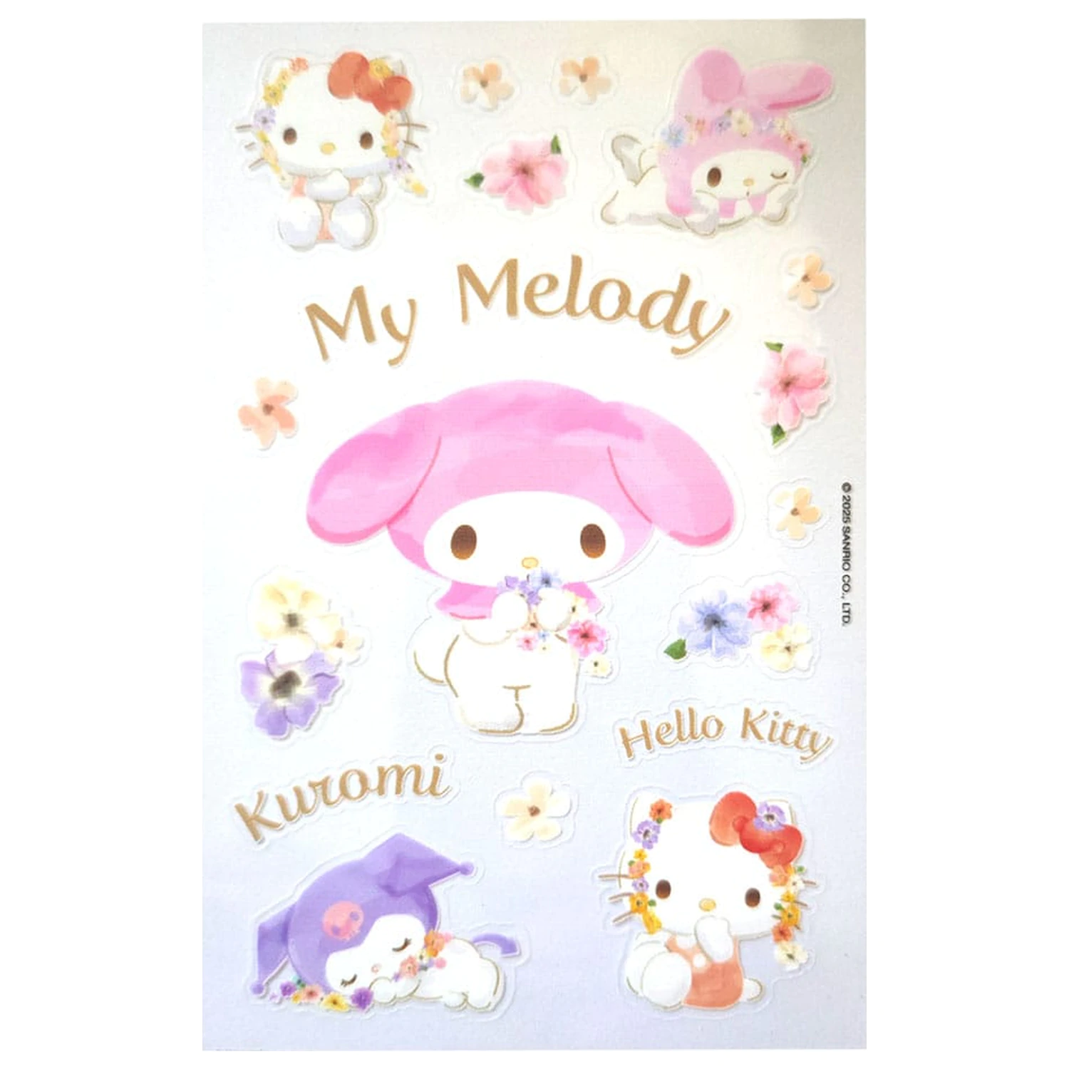 Sanrio Pachet de stickere Hello Kitty & Friends Pastel Vivid poza produsului