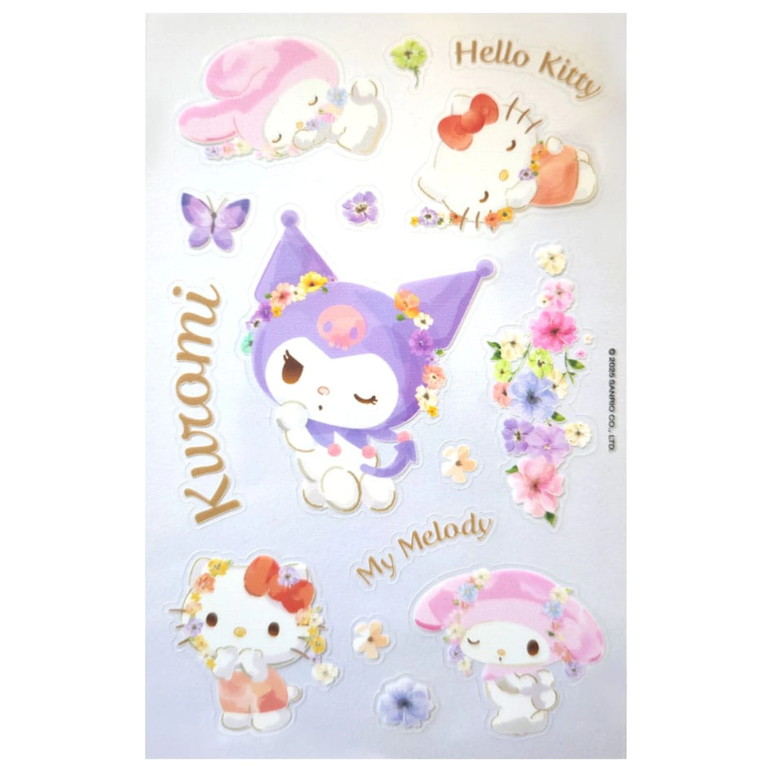 Sanrio Pachet de stickere Hello Kitty & Friends Pastel Vivid poza produsului