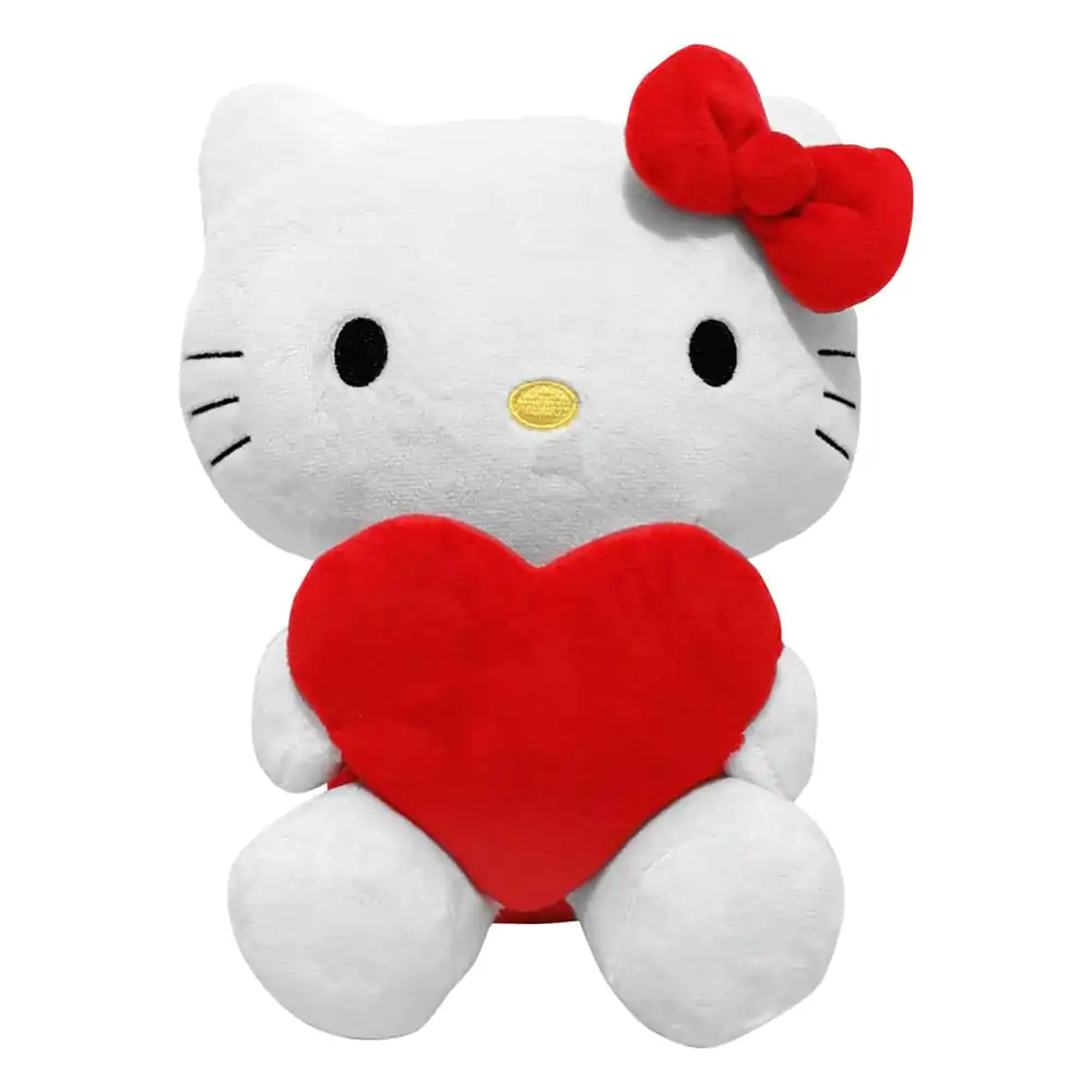 Sanrio Figurina de plus Hello Kitty Heart 14 cm poza produsului