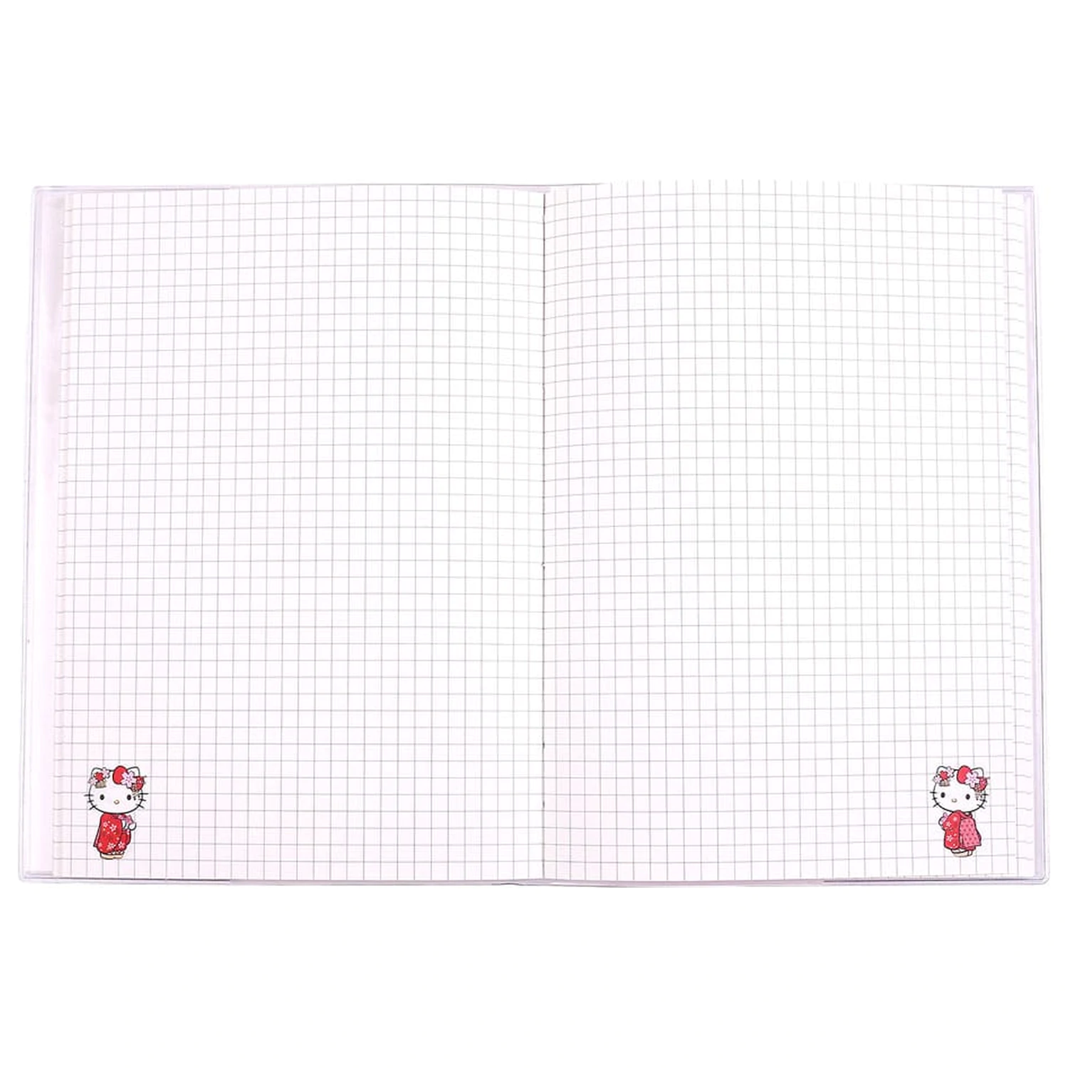 Sanrio Notebook Hello Kitty Kimono Holographic Checkered poza produsului