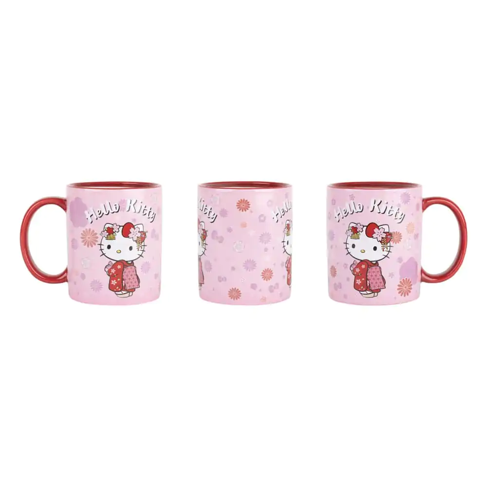 Cană termosensibilă Sanrio Hello Kitty Kimono 320 ml poza produsului