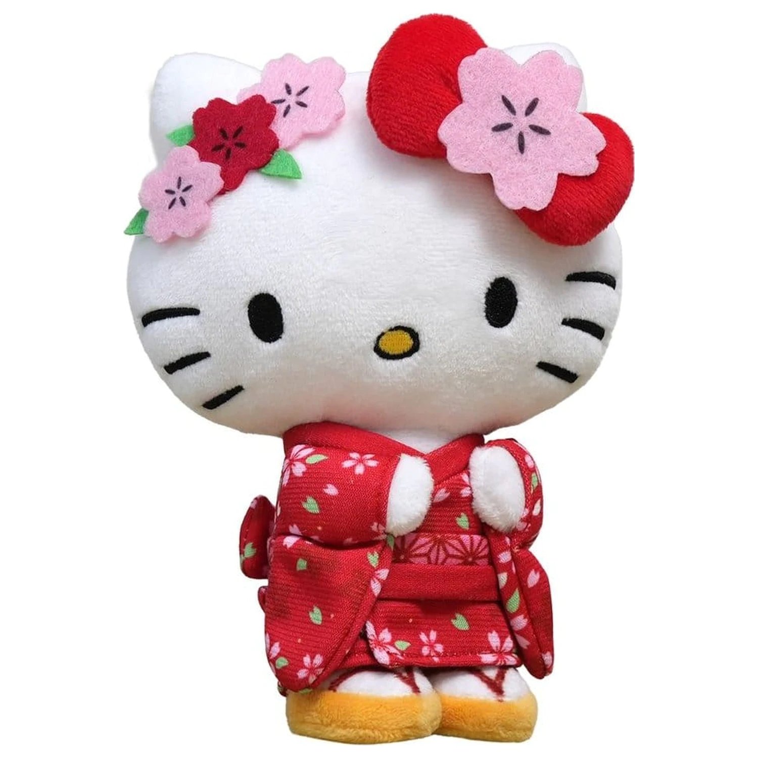 Sanrio Figurina Plus Hello Kitty Kimono Version 22 cm poza produsului