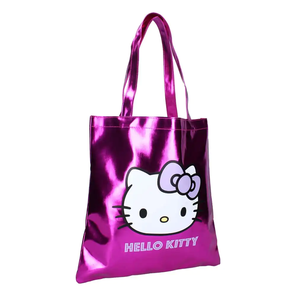 Geantă de cumpărături Sanrio Hello Kitty Metallic poza produsului