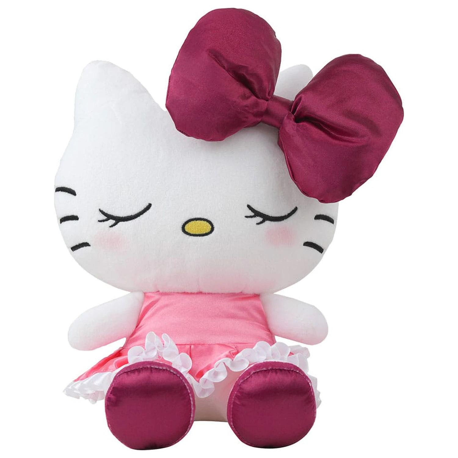 Sanrio Figurina de pluș Hello Kitty Red Velvet Dress 17 cm poza produsului