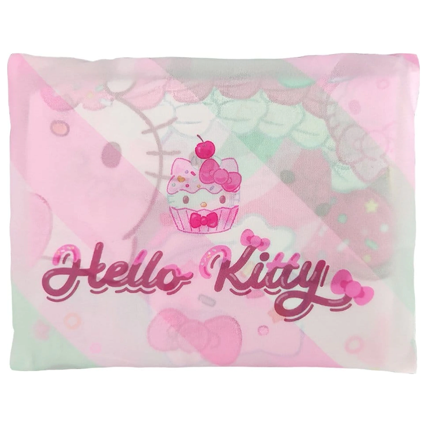 Sanrio Tote Bag Hello Kitty Snack And Sweet Pliabil poza produsului