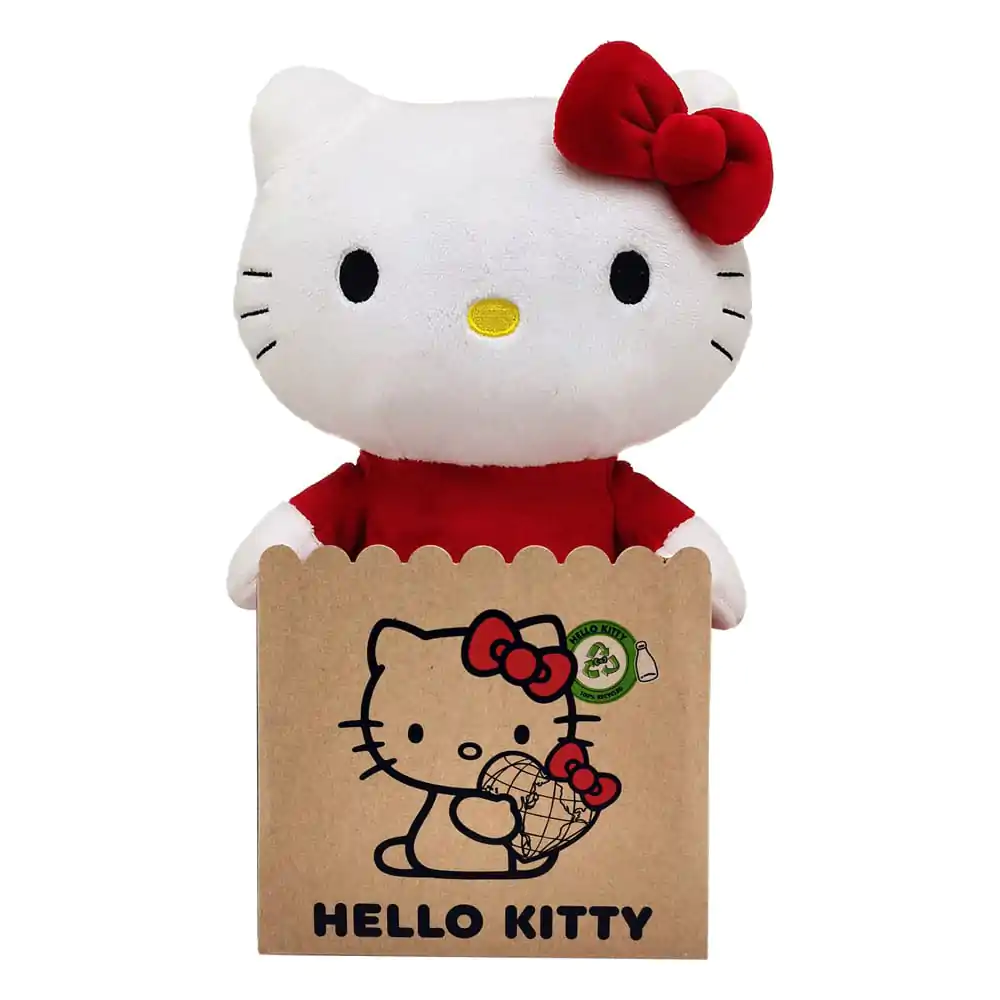 Figurină de pluș Sanrio Hello Kitty with Red Dress 24 cm poza produsului