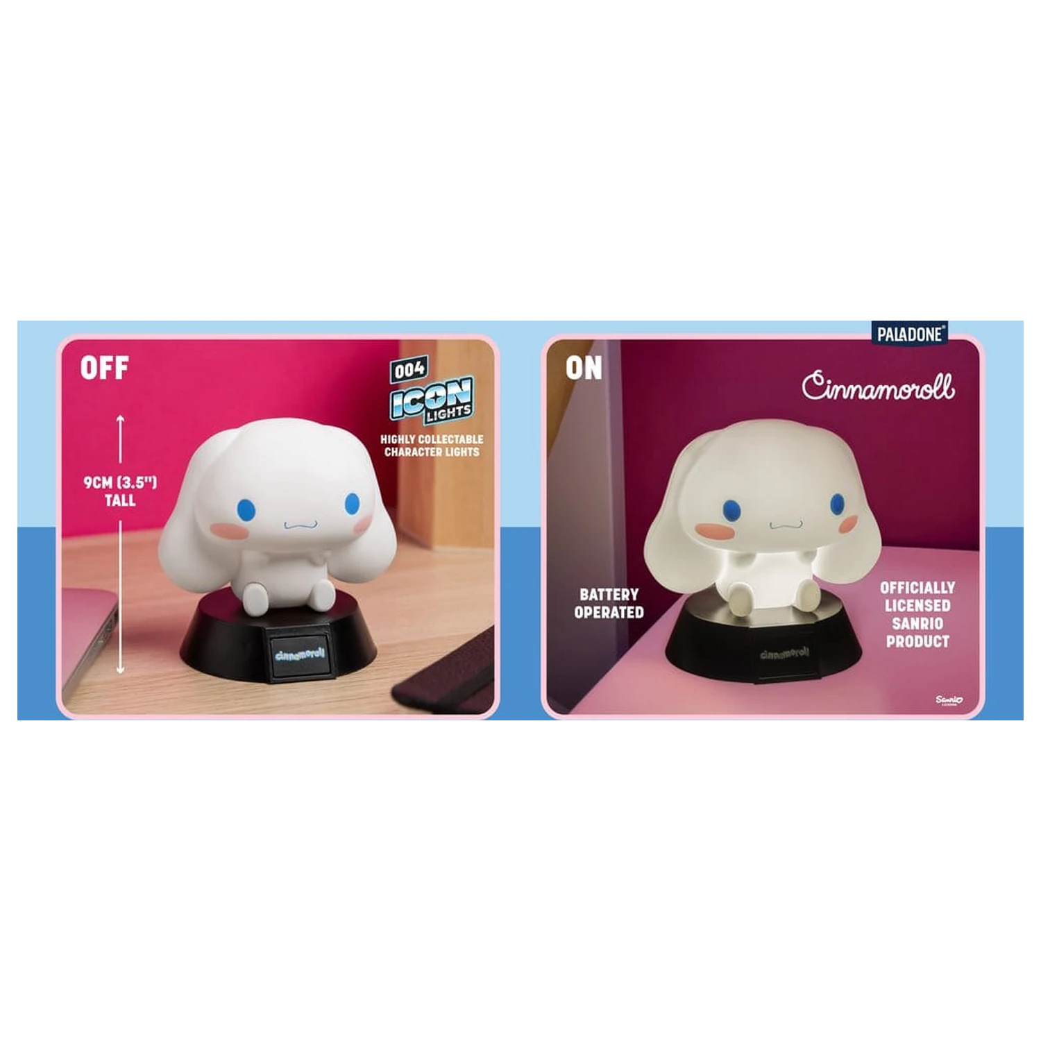 Sanrio Icon Light Cinnamoroll 9 cm poza produsului
