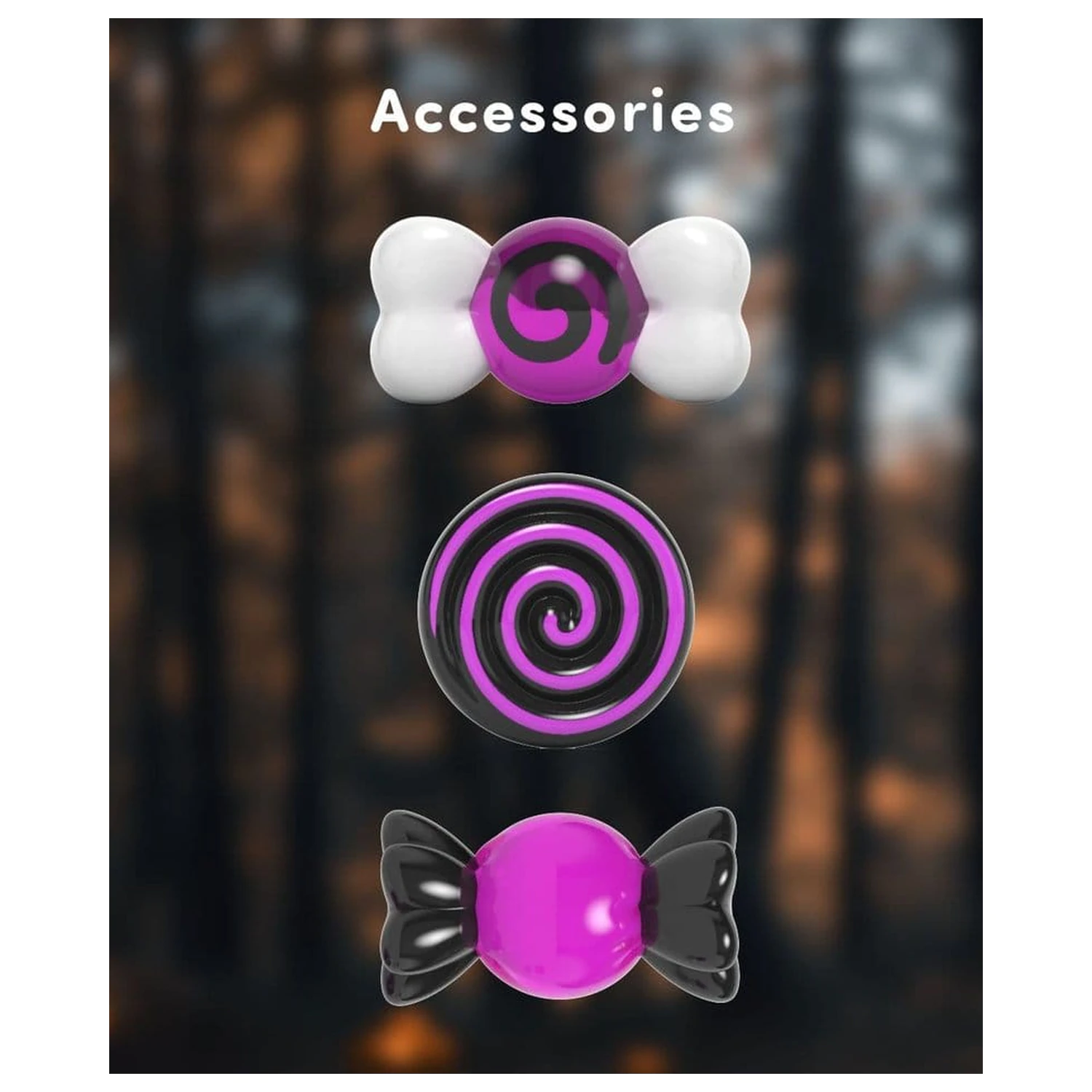 Sanrio Kandy Kuromi Spooky Fun Series 15 cm poza produsului