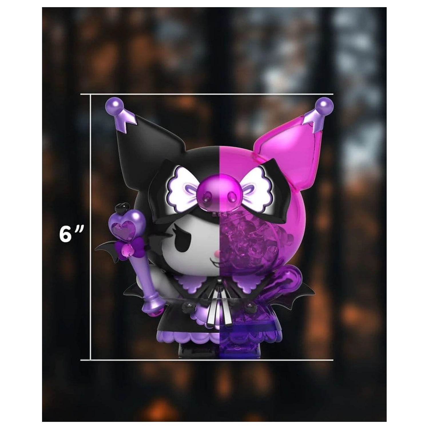 Sanrio Kandy Kuromi Spooky Fun Series 15 cm poza produsului