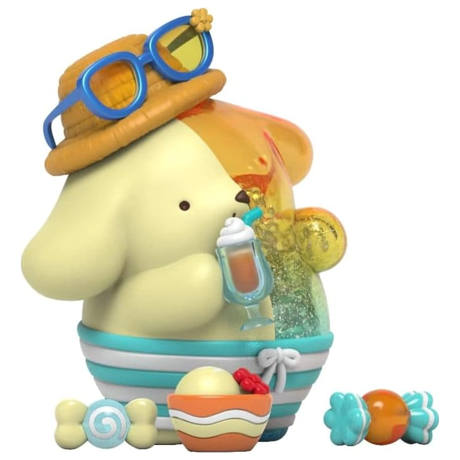 Sanrio Kandy Pompompurin Sea Breeze Series 15 cm poza produsului