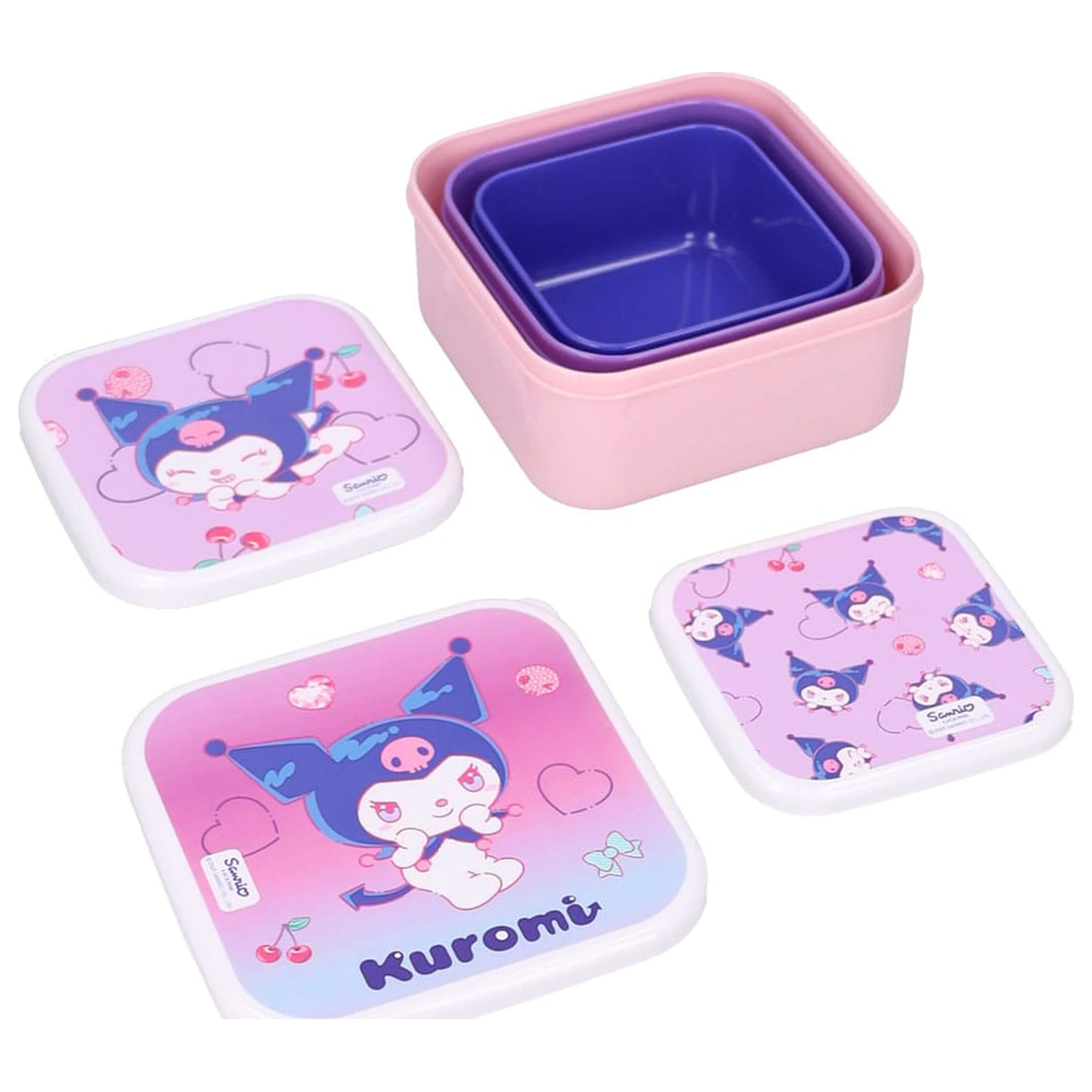 Sanrio Snack Box Set Kuromi Fresh Bites poza produsului
