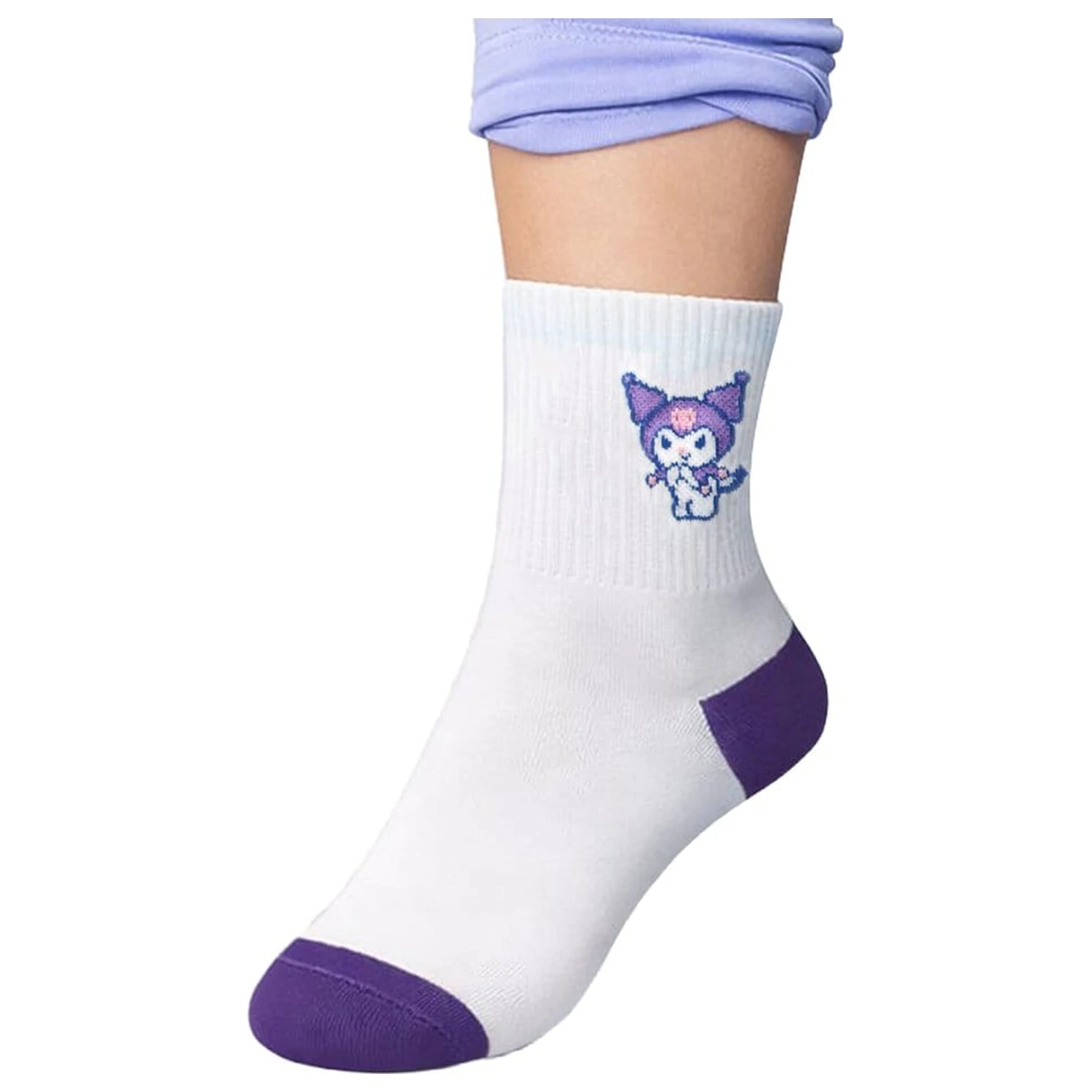 Sanrio Ciorapi Kuromi Japonez Lung 36-40 poza produsului