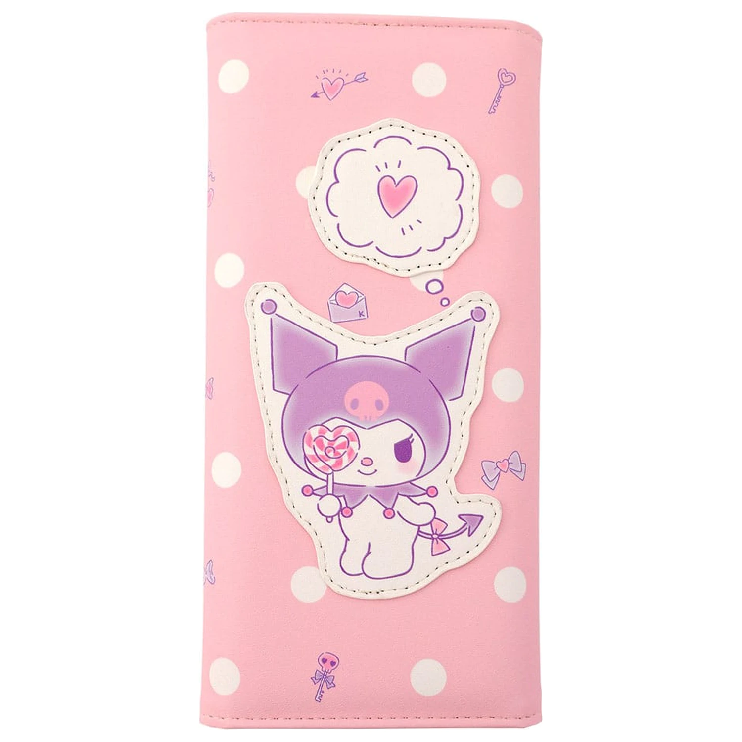 Sanrio Portofel monede Kuromi Kawaii poza produsului