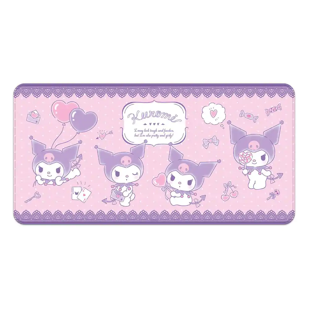 Sanrio XXL Mousepad Kuromi Kawaii poza produsului