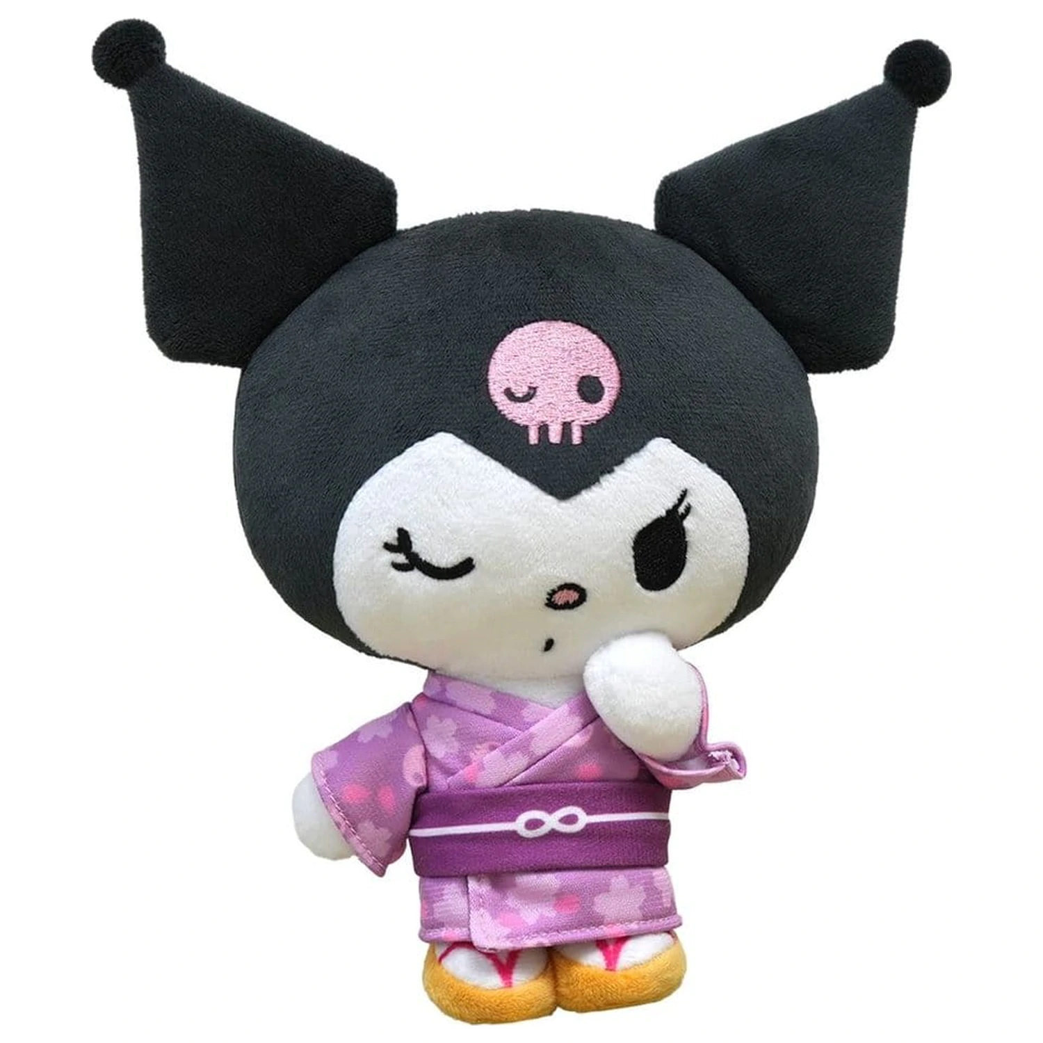 Sanrio Figurina Plus Kuromi Kimono Version 22 cm poza produsului