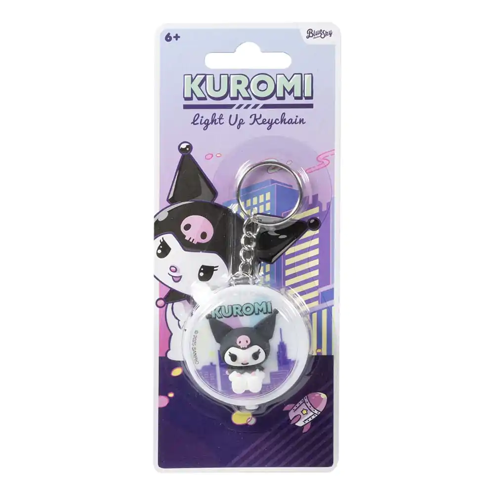 Breloc Sanrio cu lumina Kuromi poza produsului
