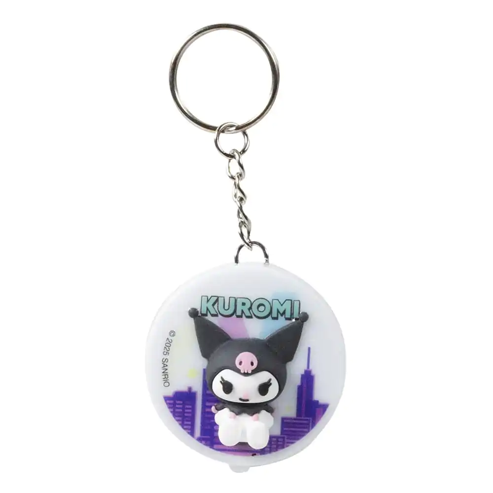 Breloc Sanrio cu lumina Kuromi poza produsului