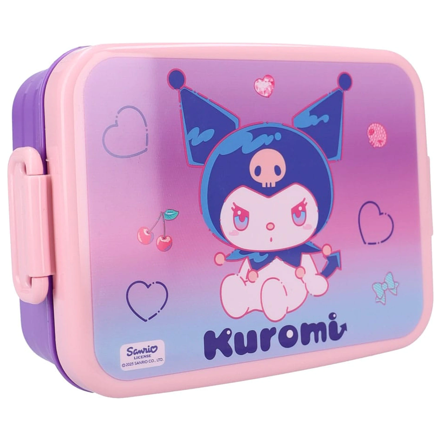 Sanrio Lunch Box Kuromi Lunch Bunch poza produsului