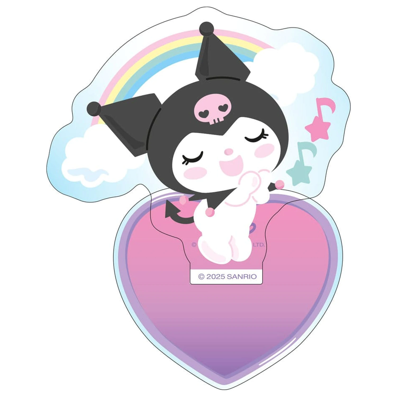 Sanrio Acrylic Stand Kuromi My Dream Holographic 6 cm poza produsului